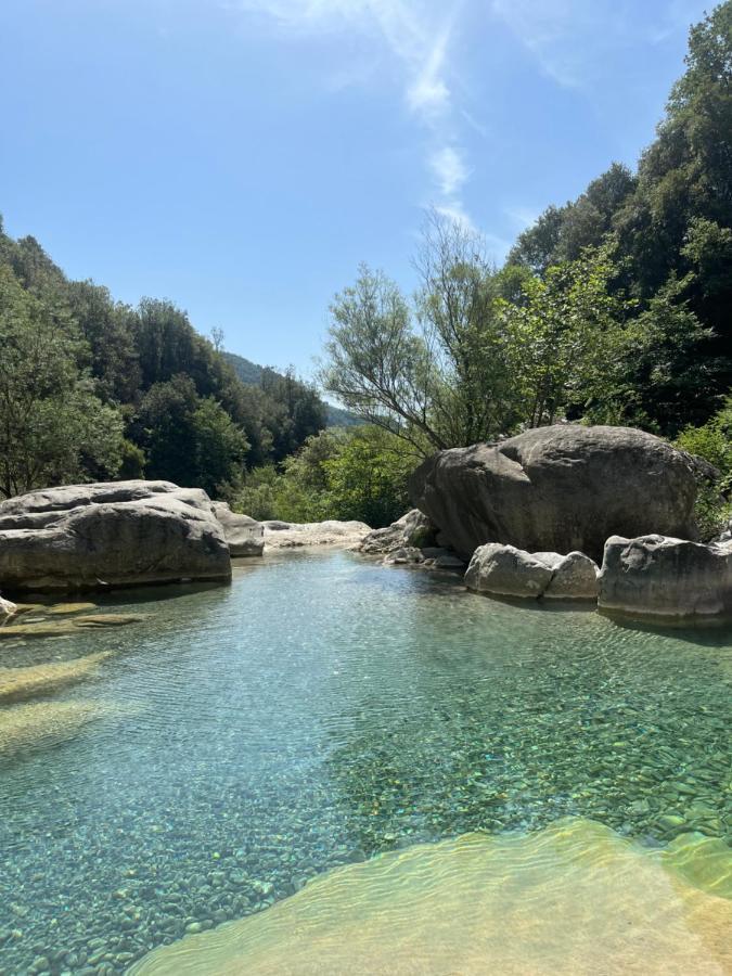 הוילה Rocchetta Nervina Casa Victoria - Full Equipped Stone House מראה חיצוני תמונה